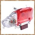 Kqueebee Motorcycle Tail Light for Gy6 Scooter 50Cc Rear Tail Light Led Turn Signal Indicator Lamp for Chinese Sunny. 