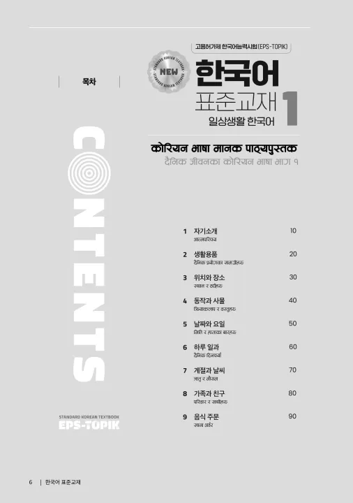 New EPS-TOPIK Coursebook (Korean-Nepali) | Translated by Dr. Bibek ...