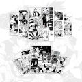 Anime Manga Posters Bigger Than A4 One Piece Naruto And Many More Monkey D Luffy Strawhat Crew Manga Panel Background Poster Set Of 10 For Decor And Gift. 