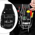 9 In 1 Screwdriver Utility Kit Holder Top Quality 600D Nylon Fabric Tool Bag Electrician Waist Belt Pouch Bag. 