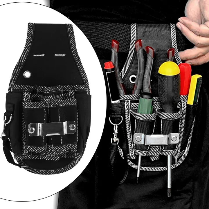9%20In%201%20Screwdriver%20Utility%20Kit%20Holder%20Top%20Quality%20600D%20Nylon%20Fabric%20Tool%20Bag%20Electrician%20Waist%20Belt%20Pouch%20Bag%20-%20Image%208