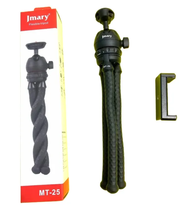 JMARY%20MT-25%20-%20Table%20Top%20Mini%20Portable%20Flexible%20Tripod%20Stand%20for%20Mobile%20Phones%20and%20DSLR%20&%20Digital%20Cameras%20-%20Image%202