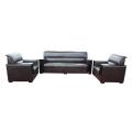 Sunrise Furniture 5-Seater Wooden Office Sofa Set - Coffee. 