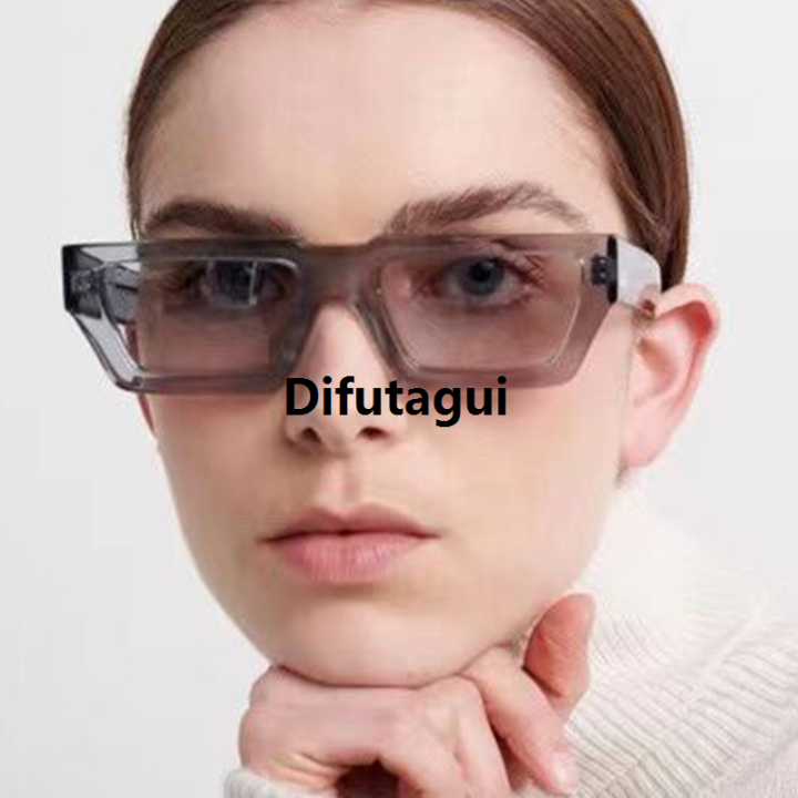 Difutagui%20Portable%20%5B%20New%20%5D%20Small%20square%20box%20in%20Sunglasses%202021%20Plain%20Sunglasses%202025%20for%20Women%20Fashion%20Hong%20Kong%20Style%20Comfort%20Trend%20Glasses%20-%20Image%204