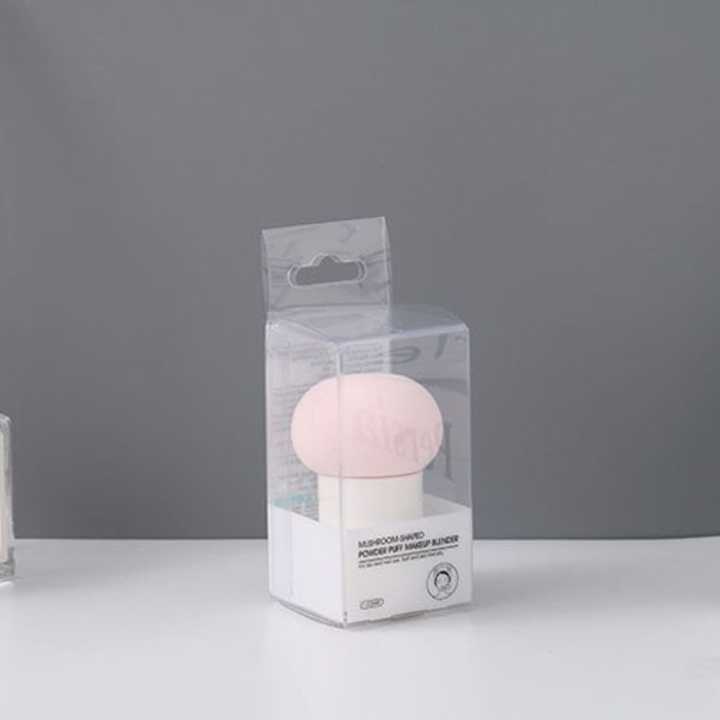 XimiVogue Mushroom-Shaped Powder Puff Makeup Blender (1 Count)(Pink)