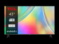 TCL 43 Inch FHD LED Google TV with Big Memory & Massive Content, Google Assistant Built-in, Micro Dimming technology, Dolby Audio, HDR10, Metallic Bezel-less Design 43S5400. 