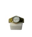 Mema Fashionable Women Watch Arabic Numeral Stainless Steel -Gold. 