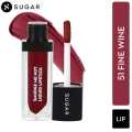 Sugar Cosmetics Smudge Me Not Liquid Lipstick - 51 Fine Wine (4.5 Ml). 