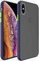 Apple iPhone X & iPhone XS Translucent Matte Cover Shockproof and Anti-Drop Protection Frosted Case with TPU Coloured Bumper Cover For Apple iPhone X & iPhone XS. 