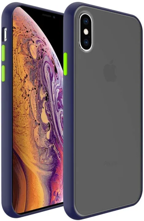iPhone%20Xs%20Max%20Case,%20Translucent%20Matte%20Cover%20(Shockproof%20and%20Anti-Drop%20Protection)%20Frosted%20Case%20Compatible%20with%20iPhone%20Xs%20Max%206.5%20inches%20-%20Image%202