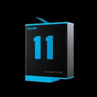 TELESIN Original Hero 11 Battery 1750 mAh Fully Decoded Battery For GoPro Hero 11 10 9