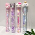 Sanrio Ruler Hello Kitty Kuromi My Melody Cinnamoroll Cartoon Children Students 15cm Ruler Kawaii Stationery Gift Random 1pcs. 