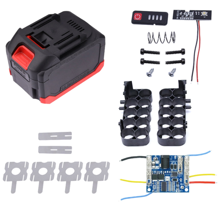 JAERBEE Battery Case Storage Box Shell PCB Charging Board for Power ...