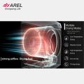 Arel 10.5 kg Front loading Fully Automatic Washing Machine | AI Powered | Inbuilt Heater |  Fabrisafe Drum | Steam Wash | Child Lock | Unbalanced Load Sensor | 10 yrs Warranty | Indian Brand. 