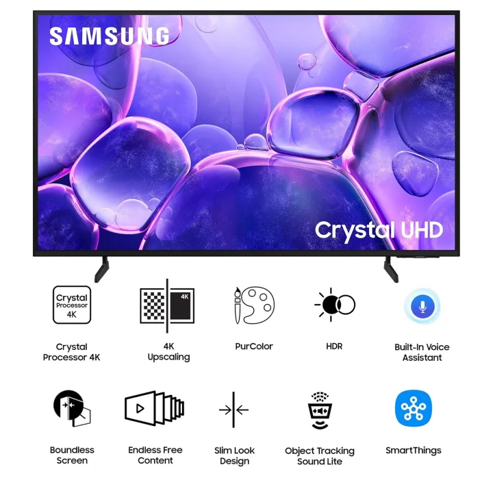 SAMSUNG%2043%20inch%20Crystal%20UHD%204K%20Smart%20LED%20Tv%20UA43U8500FR%20SHE%20%20Metal%20Stream%20Design%20-%20Image%202