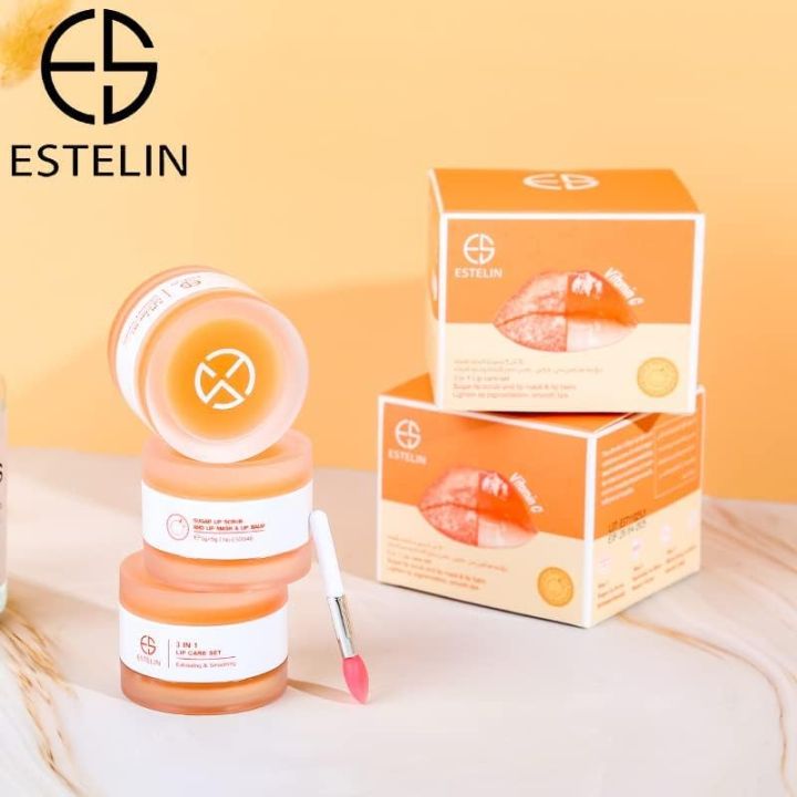 Vitamin%20C%203%20In%201%20Lip%20Care%20Set%20Sugar%20Lip%20Scrub%20Moisturizing%20Lip%20Balm%20And%20Lip%20Mask%205gm%20-%20Image%203