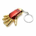 1Pcs Disney Avengers Ironman Action Figure Metal Iron Man Glove Key Chain Pendant Gift. 