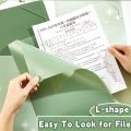 5PCS/Set Multifunctional A3/A4 File Folder Gradient Color Thickened Contract Folder Waterproof Exam Paper Storage Clip Contract Management. 