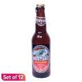Mustang Premium Strong Beer, 330ml, 12 Piece. 