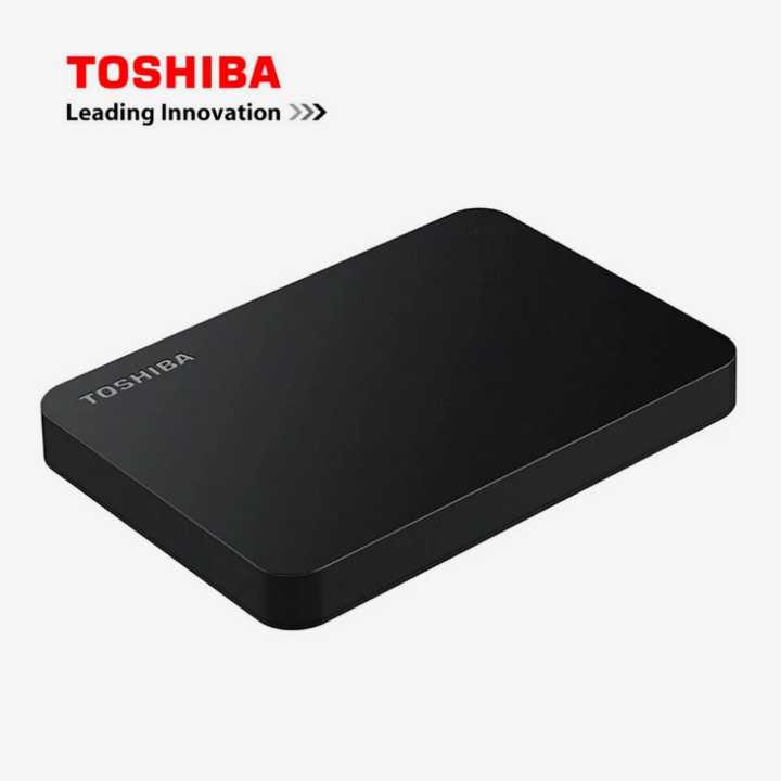 Toshiba Canvio Basics 2TB Portable External HDD - USB 3.0 for PC Laptop Windows and Mac,External Hard Drive - Black