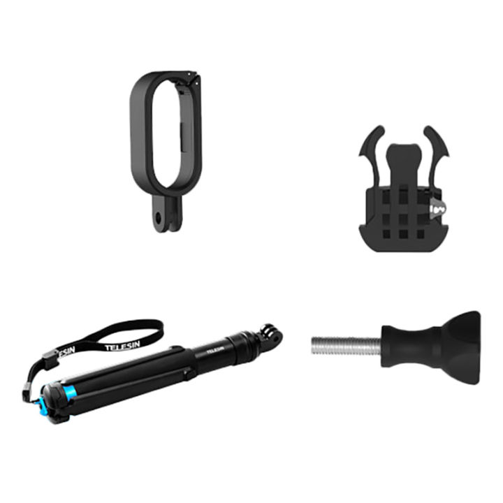 Frame Set for Instar 360 GO2 Camera with Selfie Stick for Sports Vlog Live Broadcast