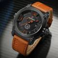 NAVIFORCE NF9099 Day/ Date Function Casual Quartz Watch For Men. 