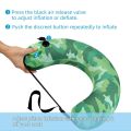 Swim Belt Inflatable Swim Ring Portable Swim Trainer Pool Float Travel Neck Pillow for Kids Adults. 