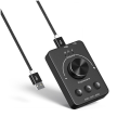 NAMUNY USB Volume Control Knob Multimedia Computer Speaker Controller Adjust Knob One-Key Mute Bluetooth with Play Pause Skip. 