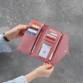 Women Short Wallet Small Fashion Luxury Brand Leather Purse Ladies Card Bag For Women Clutch Female Purse Money Clip Wallet 2022. 