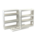New Cabinet Folding Organizer Sliding Spice Rack Organizer Kitchen Rotating Organizer for Cabinet, Slide Out. 