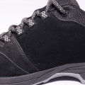 Black Camrel Fabric Plain Design Shoes For Men. 