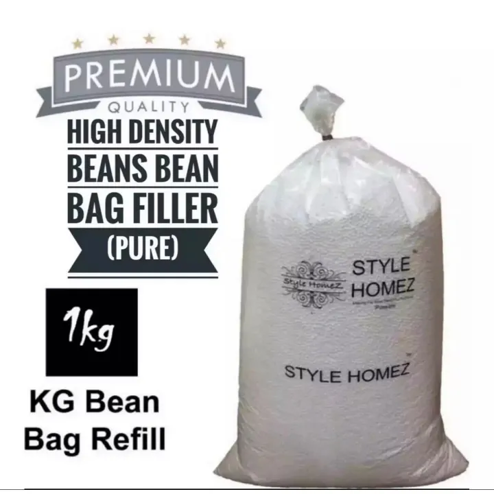 Premium Quality 1Kg Bean Bag Refill/Filler