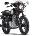 Motorcycle Front Headlight Fairing WindScreen Windshield Plastic Universal Cafe Racer Retro Headlight Wind Screen Black. 
