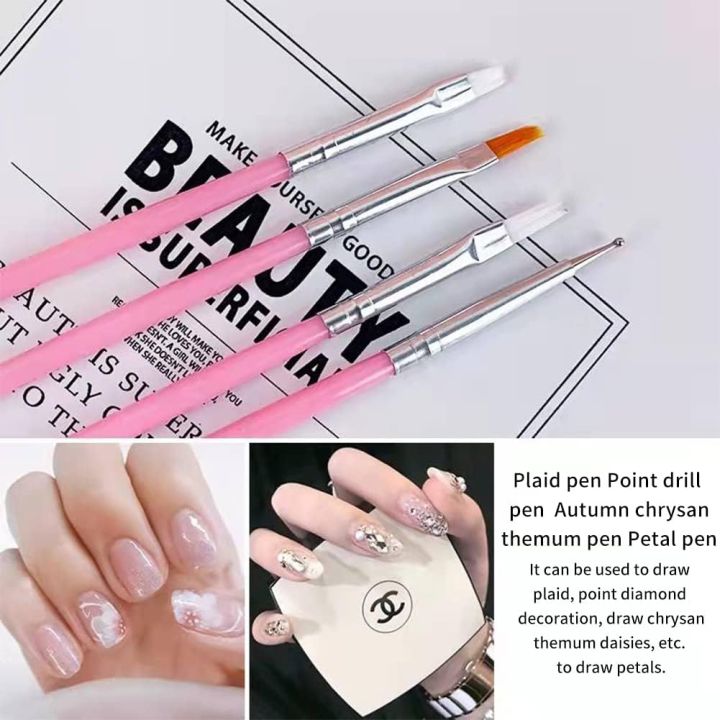15%20Pieces%20Nail%20Art%20Brush%20Set%20for%20Detailing,%20Striping,%20Blending,%20One-Stroke%20Nail%20Art%20with%20Gel%20Brushes,%20Painting%20Brushes,%203D%20Brush,%20Fan%20Brush%20and%20Liner%20-%20Image%205
