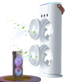 Double Head Rechargeable Water Spray Mist Fan  With Remote. 