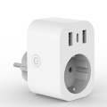 Tuya Smart Plug Voice Control Wi-Fi SocketTimer Remote Control Energy Monitor EU Plug. 