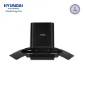 Hyundai Curve Glass Chimney | HYRH-90SD-103CU. 