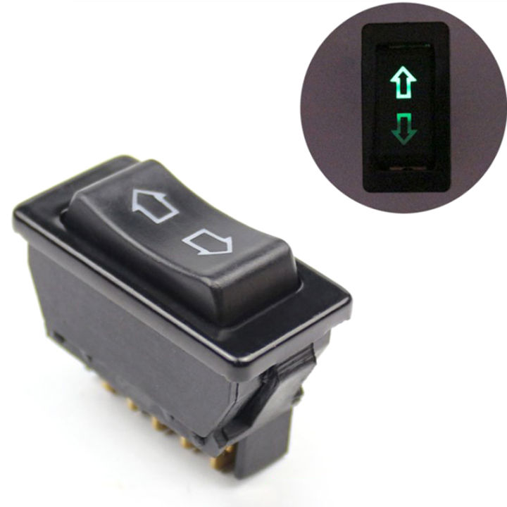 Universal 12V 20A 2 Way Momentary Electric Window Aerial Up Down Rocker ...