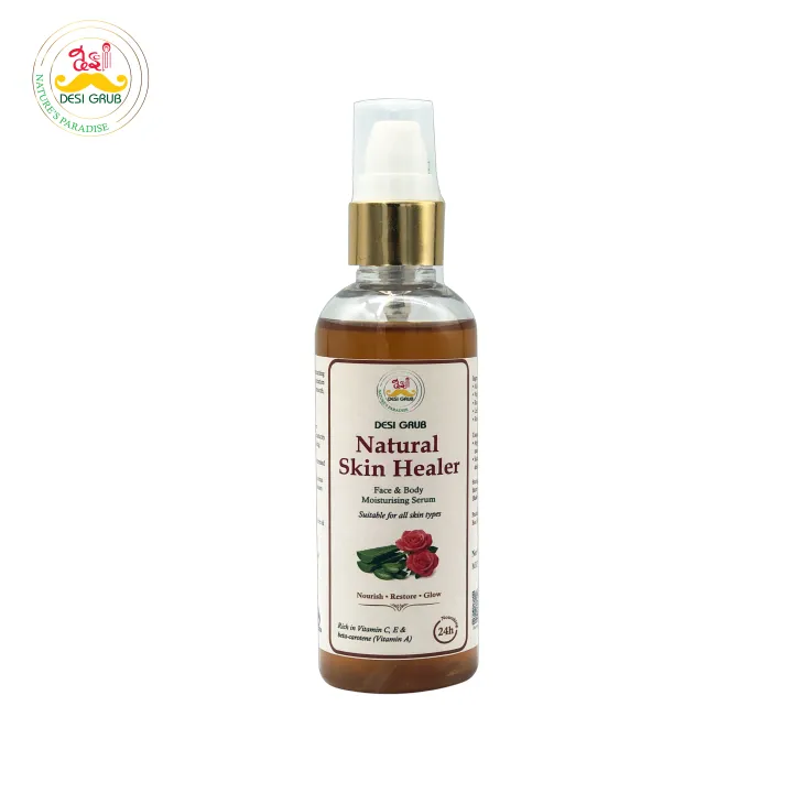 Desi Grub Natural Skin Healer 100ml - Face and Body Moisturising Serum ...