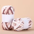 New 50g/ball Ice Strip Thread Yarn Colorful Anti-Pilling Coarse Wool Thread Thick DIY Crochet Scarf Chenille Hand Knitting Yarn. 
