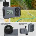 Intelligent irrigation controller with rain sensing safety lock. 