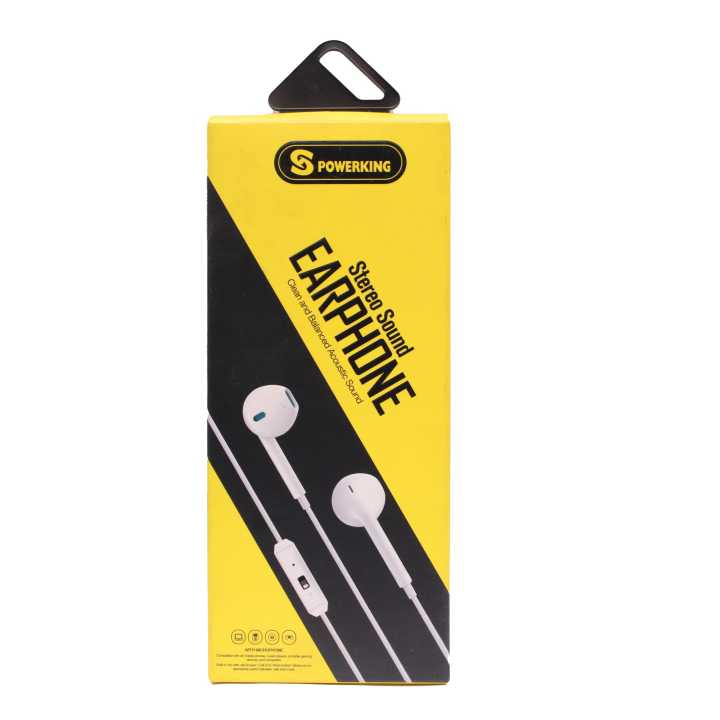 S Powerking Stereo Sound Earphone
