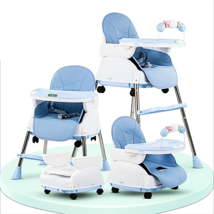 Adjustable Baby High Chair With Rattle | Daraz.com.np