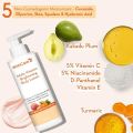 WishCare Multi-Vitamin Brightening Body Lotion - 5% Vitamin C, 5% Niacinamide(B3), Panthenol(B5), Vitamin E, Turmeric & Kakadu Plum - For Men & Women - 200 Ml. 