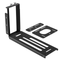 EGPU Dock,External GPU Docking Station Vertical GPU Mount Bracket,2 Slots Graphics Card Steering Holder with Hardware Black. 