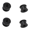 4 Pcs Gearbox Shifter Lever Cable Linkage Bushing Repair Kit Rubber Manual Transmission Replacement Part. 