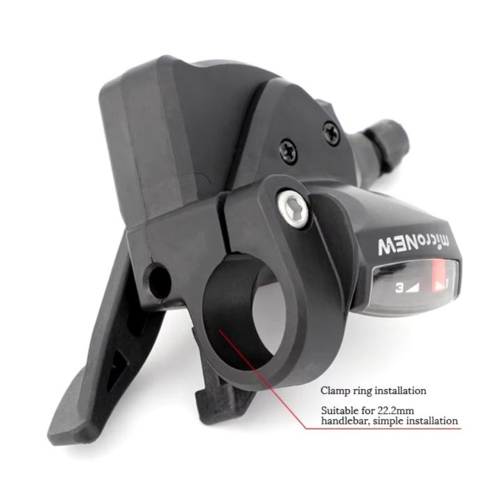 Durable%207/8/9/10/11Speed%20Mountain%20Bike%20Shifter%20Left%20Right%20Thumb%20Universal%20Bicycle%20Levers%20Shifter%20Gear%20Shifter%20Road%20Bike%20-%20Image%203