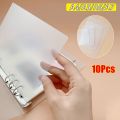 10Pcs Durable A4 A5 A6 A7 Notebook Divider Stationery Accessories Matte Inner Paper Separator Transparent PP Binder Organizer Baffle For Binder Planner. 