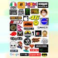 Stickers Pack for Bike, Car, Laptop, Cycle, Helmet, Cpu, Freeze water proof 42 pcs - Decorative Stickers |. 