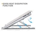 Portable Adjustable Laptop Stand - Non-Slip Aluminum Holder for 7-17 Inch Laptops. 